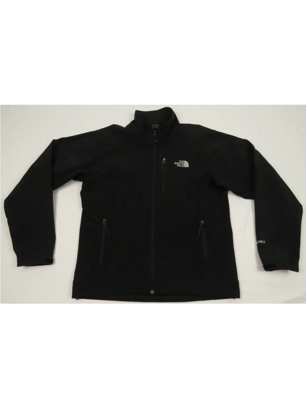 The North Face Apex Soft Shell Stretch Logo Full Zip Coat Jacket M